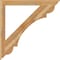 Ekena Millwork Olympic Traditional Rough Sawn Bracket, Western Red Cedar, 4"W x 48"D x 48"H BKT04X48X48OLY01RWR - alternate 4